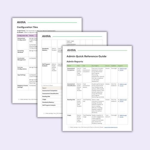 Admin Quick Reference Guide preview